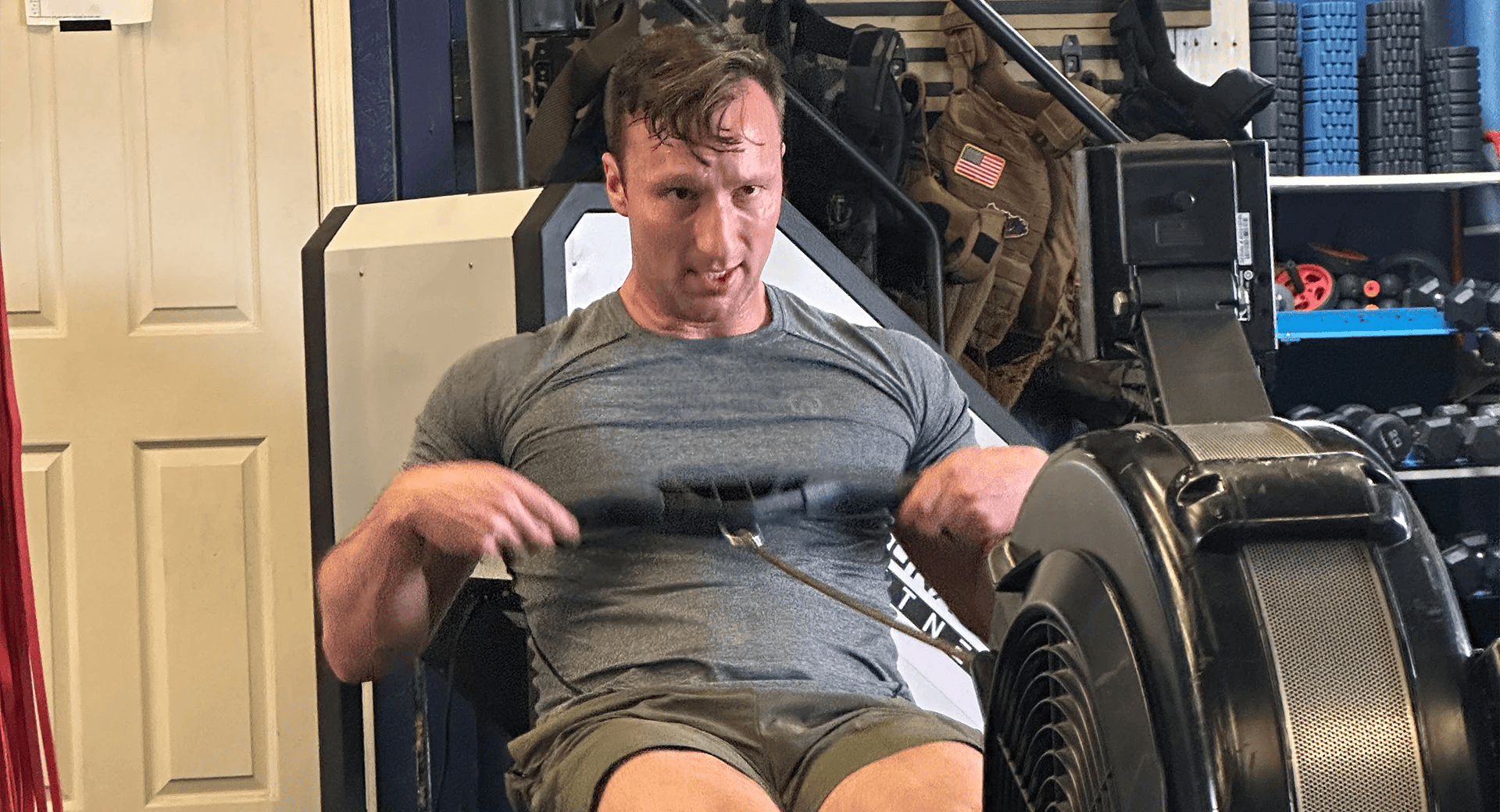 man exercising at Invigorate Fitness